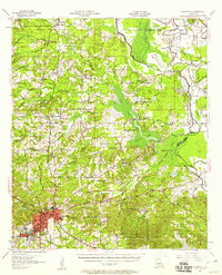 Mansfield 1957 topographic map thumbnail