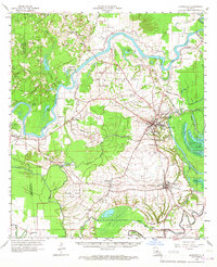 Marksville 1962 topographic map thumbnail