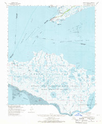 Marsh Island topographic map thumbnail