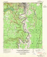 Monroe 1940 topographic map thumbnail