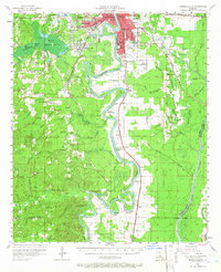 Monroe South 1957 topographic map thumbnail