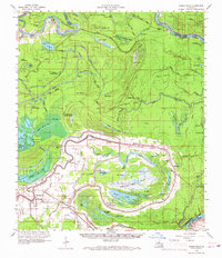 Moreauville 1962 topographic map thumbnail