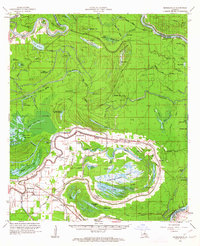Moreauville 1962 topographic map thumbnail