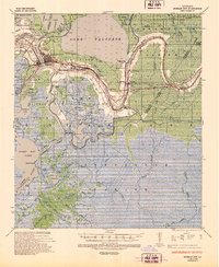 Morgan City 1935 topographic map thumbnail