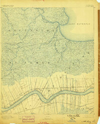 Mount Airy 1892 topographic map thumbnail
