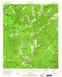 Negreet 1954 topographic map thumbnail
