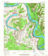 New Roads 1963 topographic map preview
