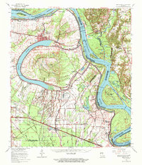 New Roads 1963 topographic map preview