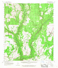 Oberlin 1961 topographic map thumbnail