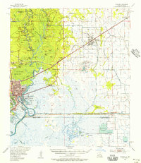 Orange 1955 topographic map thumbnail