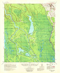 Osca Bayou topographic map thumbnail