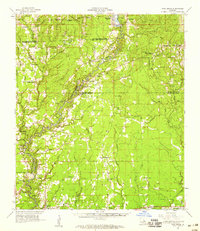 Pine Grove 1958 topographic map thumbnail
