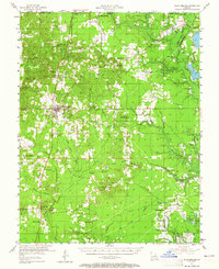 Plain Dealing 1955 topographic map thumbnail
