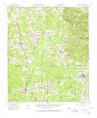 Pleasant Hill 1957 topographic map thumbnail