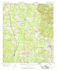 Pleasant Hill 1957 topographic map thumbnail