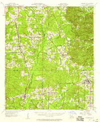 Pleasant Hill 1957 topographic map thumbnail