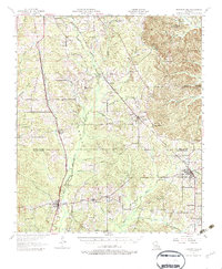 Pleasant Hill 1957 topographic map thumbnail