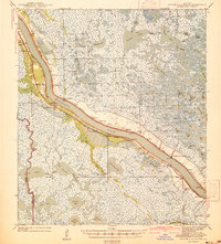 Pointe a La Hache 1939 topographic map thumbnail