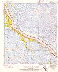 Pointe a La Hache 1939 topographic map thumbnail