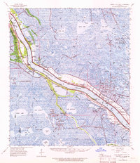 Pointe a La Hache 1962 topographic map thumbnail