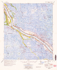 Pointe a La Hache 1964 topographic map thumbnail