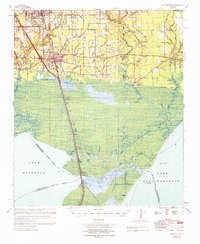 Ponchatoula 1969 topographic map thumbnail