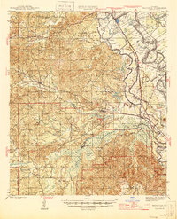 Provencal 1945 topographic map thumbnail