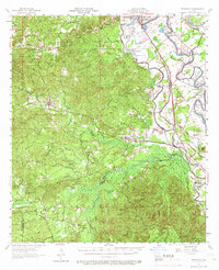 Provencal 1957 topographic map thumbnail