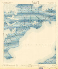 Rigolets 1893 topographic map thumbnail