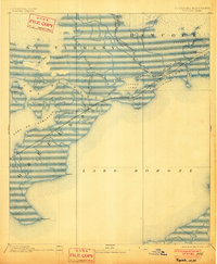 Rigolets 1893 topographic map thumbnail