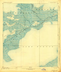 Rigolets 1893 topographic map thumbnail