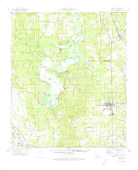 Ringgold 1972 topographic map thumbnail
