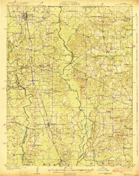 Sarepta 1924 topographic map thumbnail