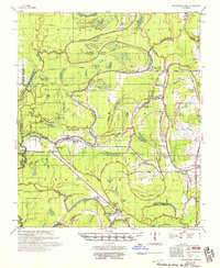 Shackleford Lake topographic map thumbnail