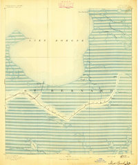 Shell Beach 1893 topographic map thumbnail