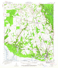 Slidell 1950 topographic map thumbnail