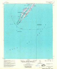 Southwest Pass 1958 topographic map thumbnail