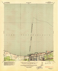 Spanish Fort 1936 topographic map thumbnail