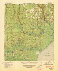 Springfield 1939 topographic map thumbnail
