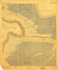 St. Bernard 1892 topographic map thumbnail