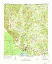 St. Francisville 1965 topographic map thumbnail
