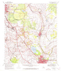 St. Martinville 1970 topographic map thumbnail