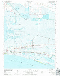 Sweet Lake 1955 topographic map thumbnail