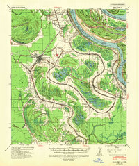 Talla Bena 1939 topographic map thumbnail