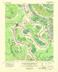 Talla Bena 1939 topographic map thumbnail