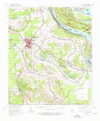 Talla Bena topographic map thumbnail