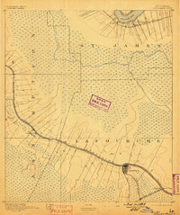 Thibodaux 1892 topographic map thumbnail
