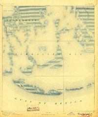 Timbalier topographic map thumbnail