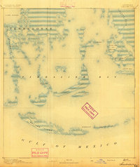 Timbalier 1894 topographic map thumbnail