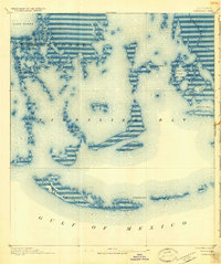Timbalier 1894 topographic map thumbnail